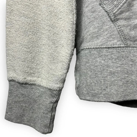 Roots Light Grey Hood with Embroidered Beaver  Logo XS - Picture 5 of 8